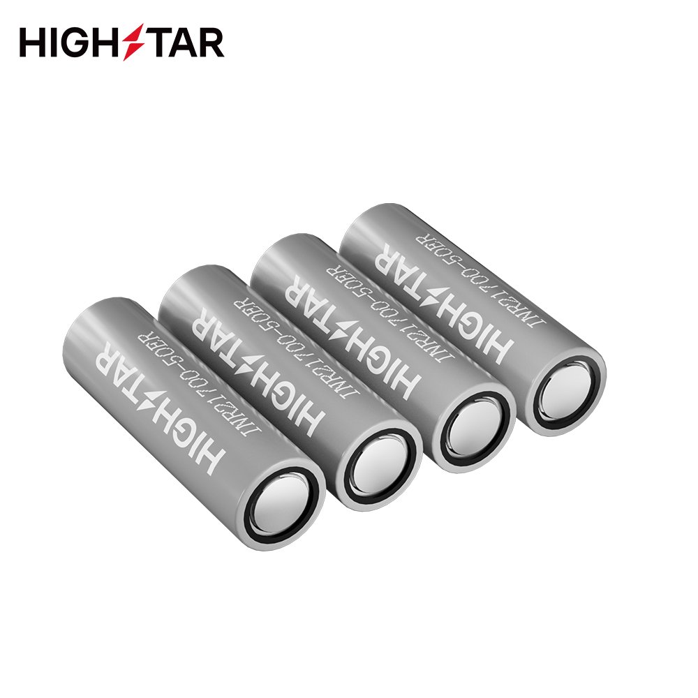 HIGHSTAR 21700 Ternary Lithium Ion Battery 5000mAh 3.6V 18650 High Capacity Cylindrical NCA Anode Material 50E Battery Cells