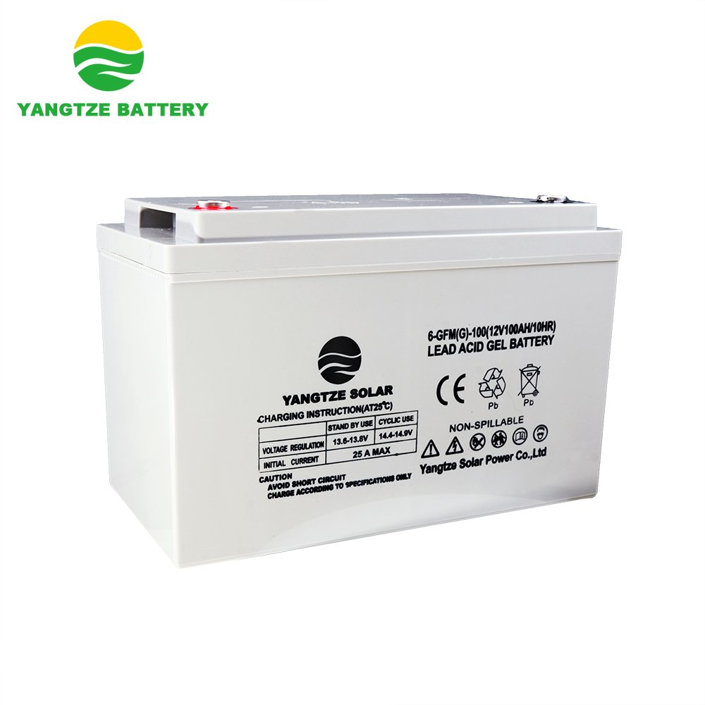 12V Battery Gel 100Ah 150Ah 200Ah 250Ah Deep Cycle Battery AGM Sealed Lead Acid Battery For Solar System
