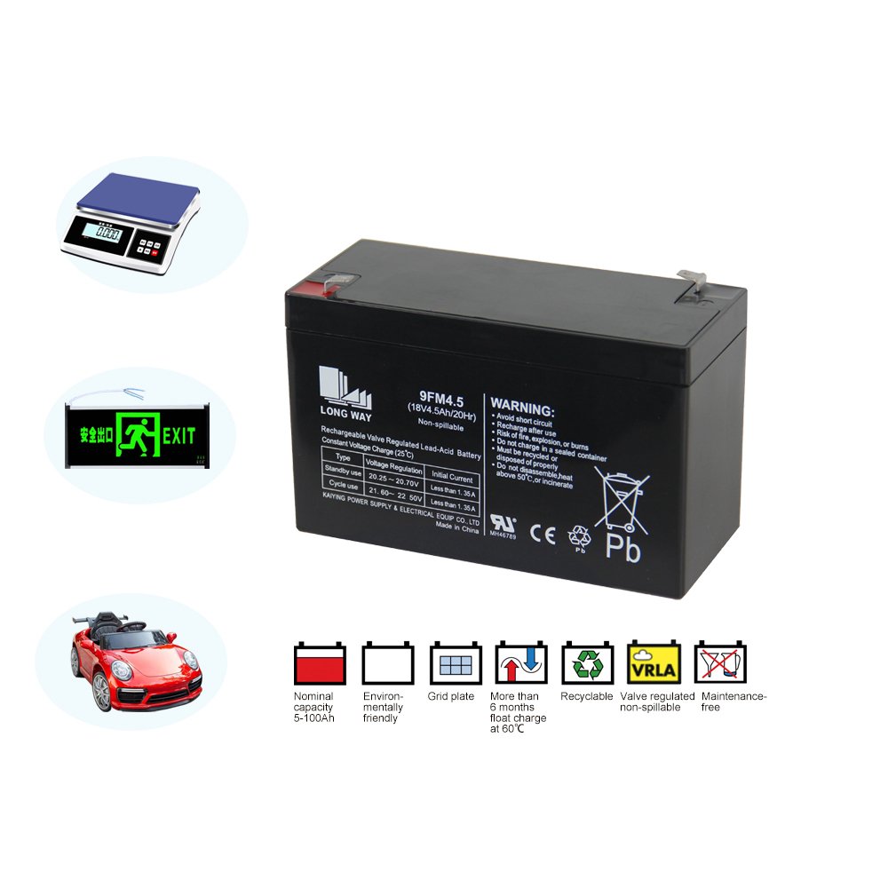 Original design 18V4.5Ah VRLA Battery lead acid battery agm scooter power