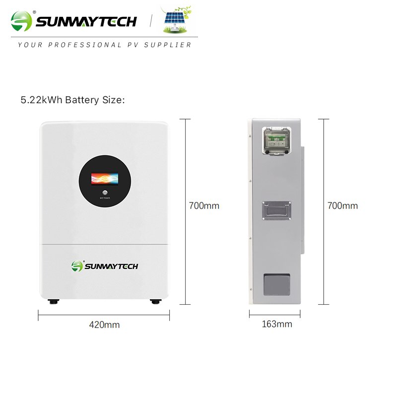 Cheap price lithium battery 48v 100ah 200ah 5kw 10kw wall mounted type Li-ion battery in Germany house
