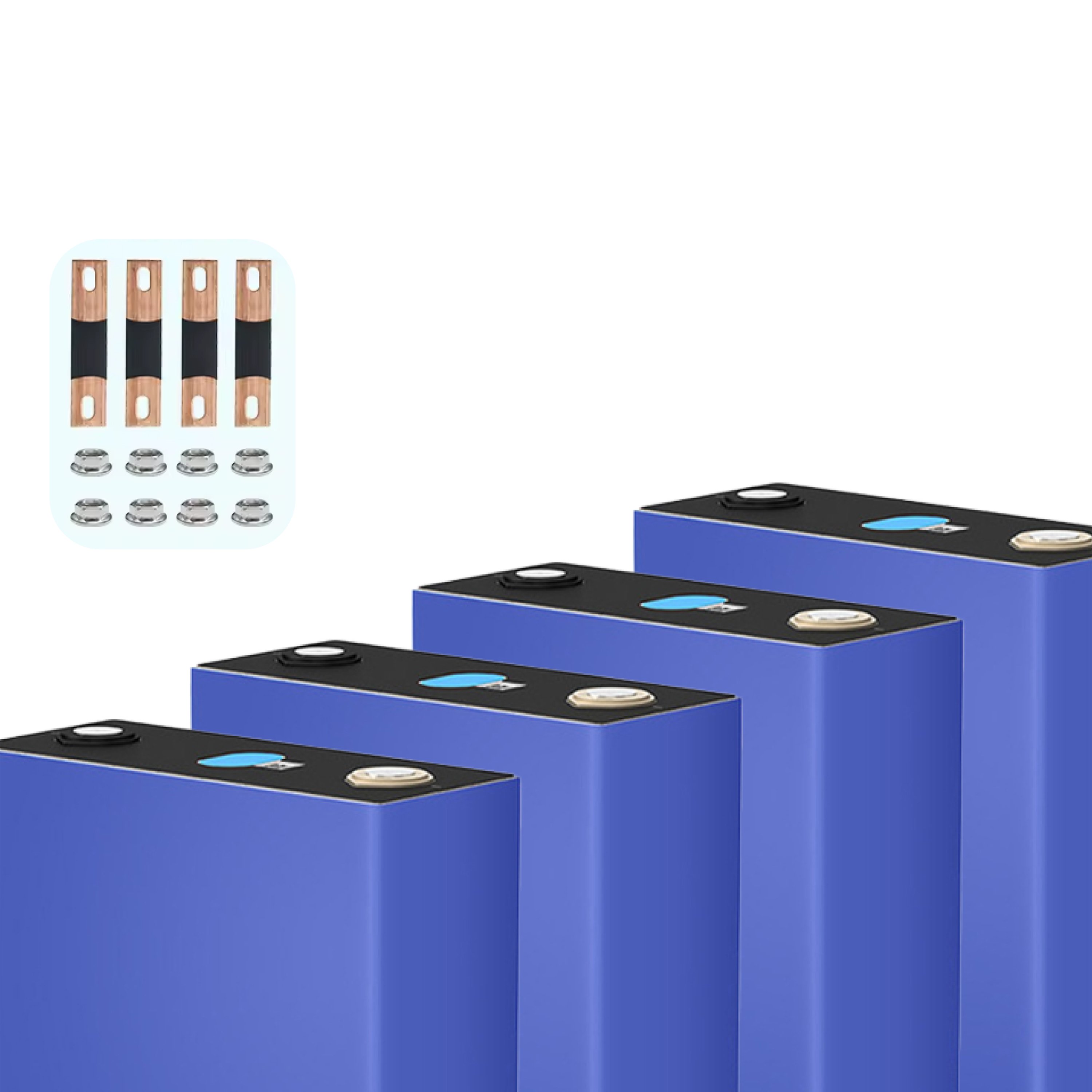 EU US Stock Grade A Lifepo4 battery 3.2V 100ah 105ah 125ah 150ah 205ah 280ah 304ah 314ah 12V 48V REPT lithium ion batteries Cell