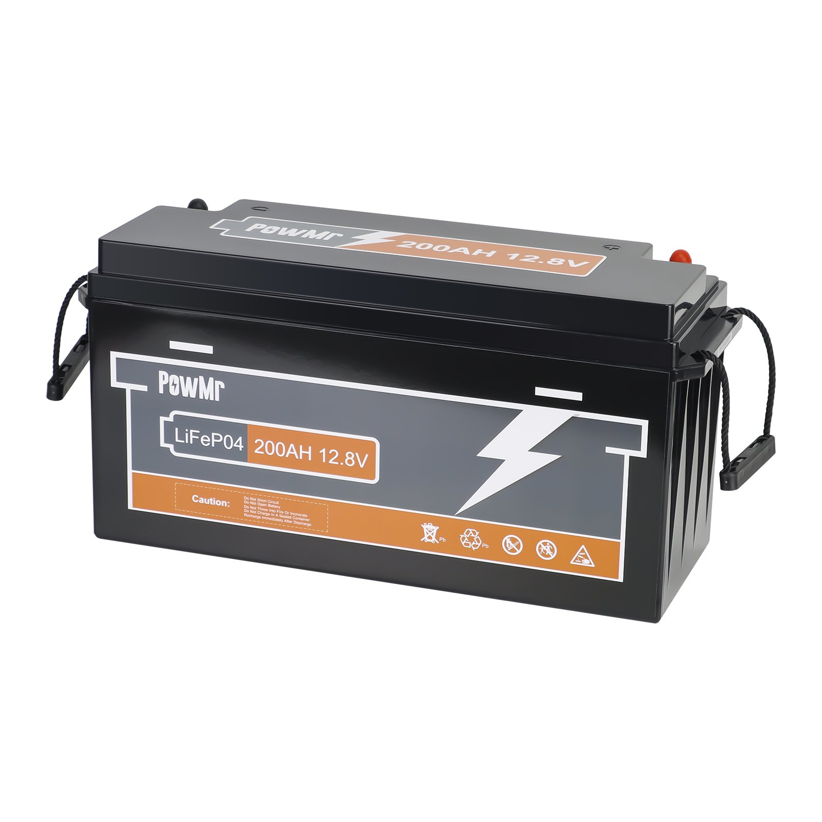PowMr 100Ah 150Ah 200Ah 300Ah 12.8V Lithium ion Battery 1280/1920/2560/3840Wh 4S 4P Lithium ion Battery