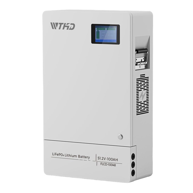 WTHD wall mounted battery 51.2v 48v 100ah 200ah 5kwh 10kwh lifepo4 battery power wall lithium ion batteries built-in bms