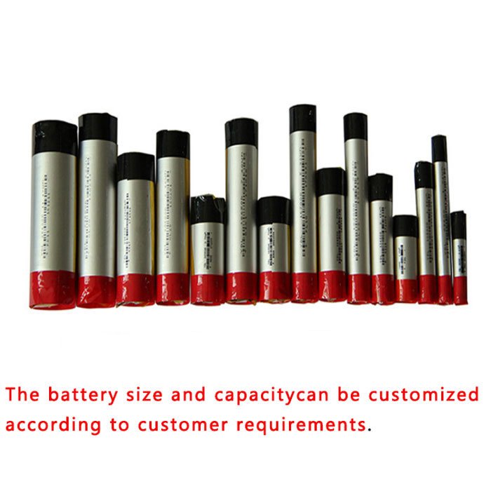 Rechargeable Lithium ion Battery 13400 13350 75300 18350 12300 3.7V 550mah 450mah 280mah Li ion Battery Cell