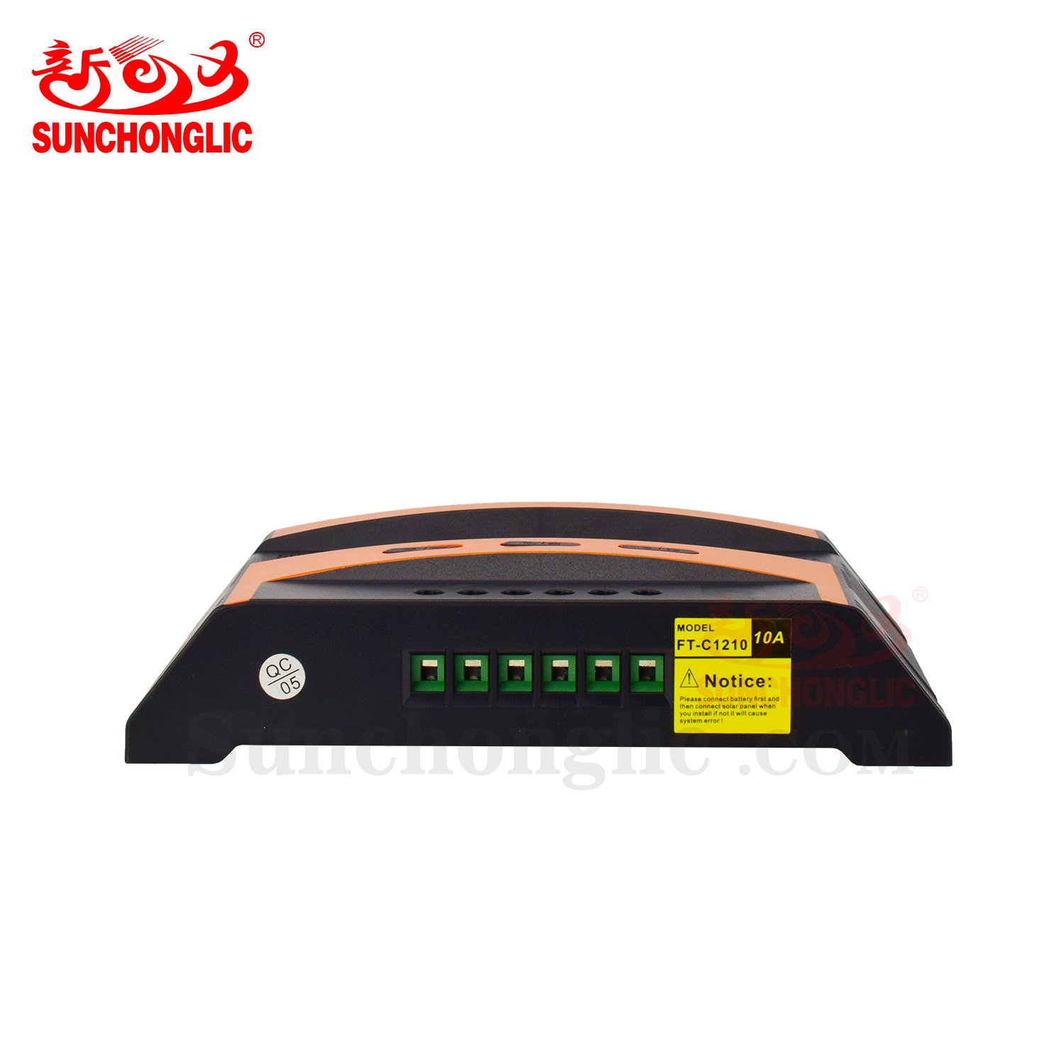 Sunchonglic 12V 24V 10A pwm controller 10amp manual solar charger controller with LCD display