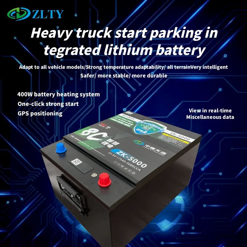 24V 175AH Rechargeable Lithium Iron Phosphate Battery Pack Lifepo4 Light Truck Safe and Durable Lithium Battery