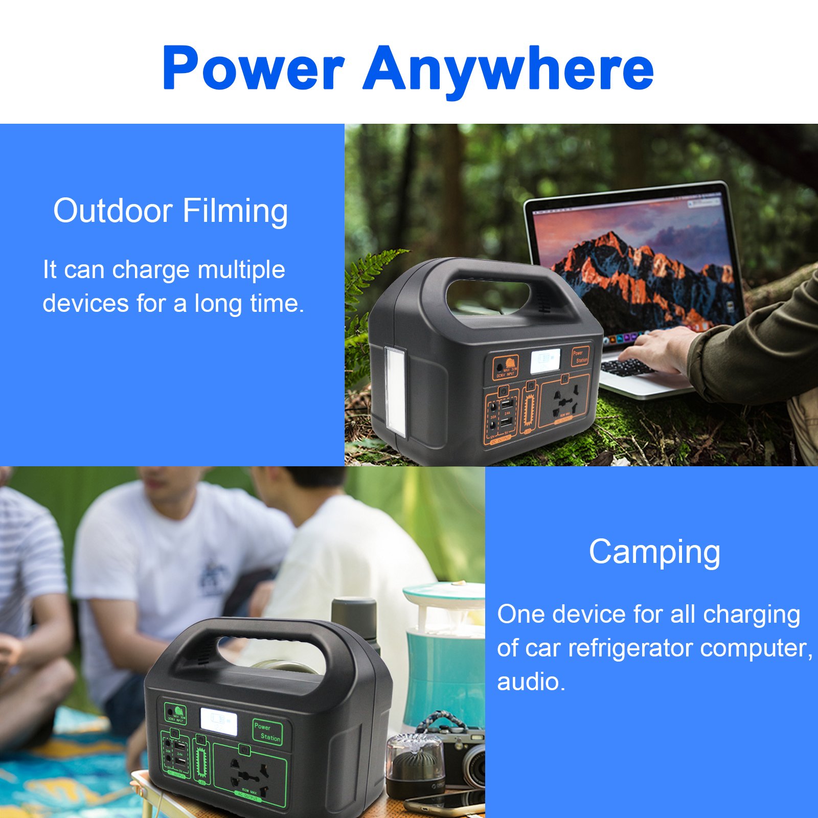 Factory Sale Direct OEM Customized Cheap 12V 12ah 150W Lead Acid Battery Portable Power Station Eg008pb