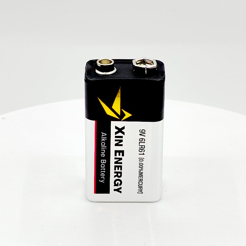 Durable 9v Alkaline Battery 6LR61 Lead Free 720mins 9v alkaline battery for household