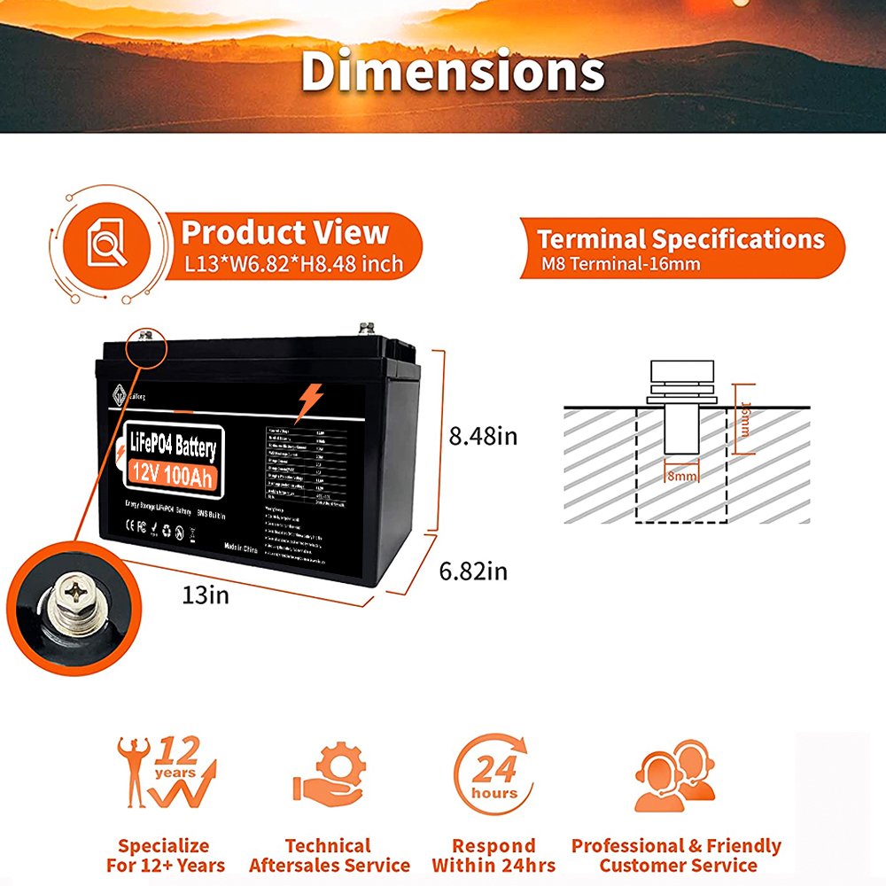 Custom 12v 12.8V 50Ah 100Ah 200Ah Solar Car Auto Rechargeable Lipo Lfp Lifep04 Lifepo4 battery Packs lithium ion batteries
