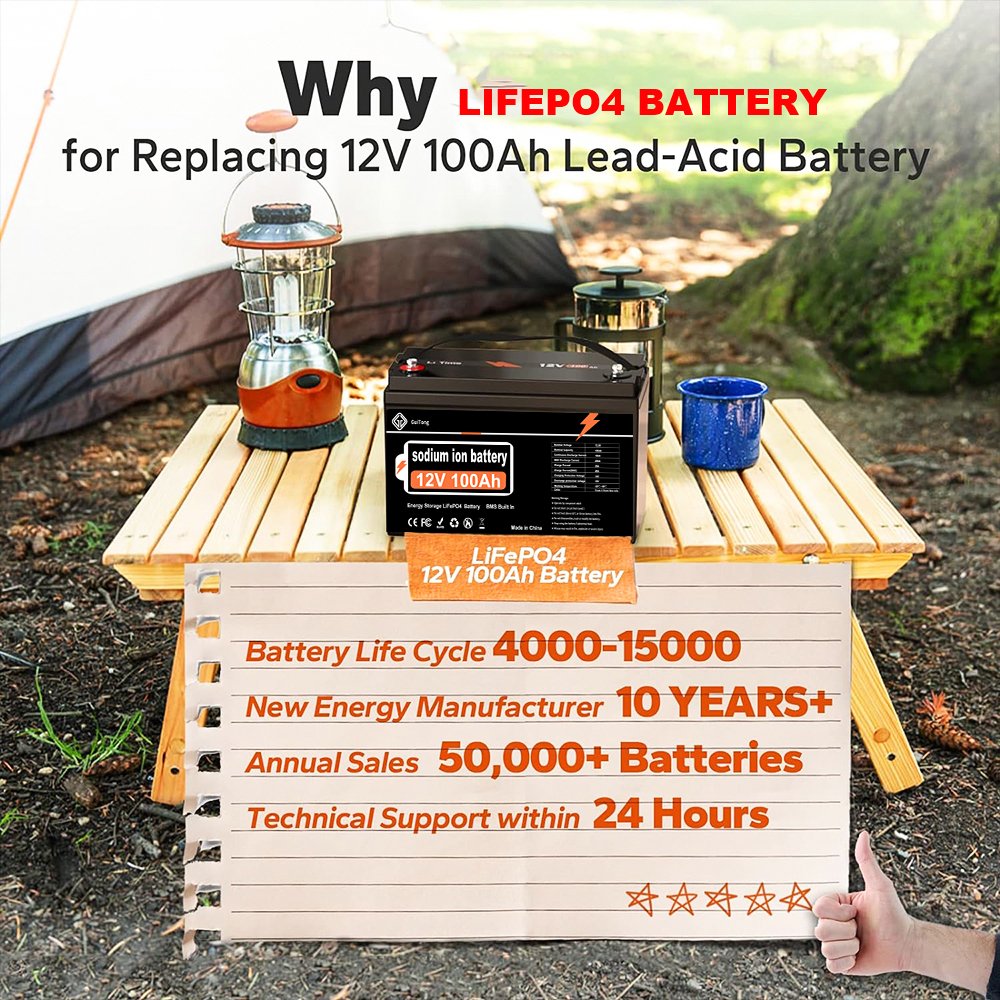 Custom 12v 12.8V 50Ah 100Ah 200Ah Solar Car Auto Rechargeable Lipo Lfp Lifep04 Lifepo4 battery Packs lithium ion batteries