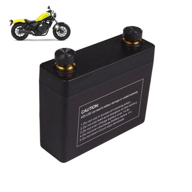 KOK POWER 12V Motorcycle Battery 130CCA LiFePO4 Starter Batteries 9Ah Lead-acid Battery Replacement