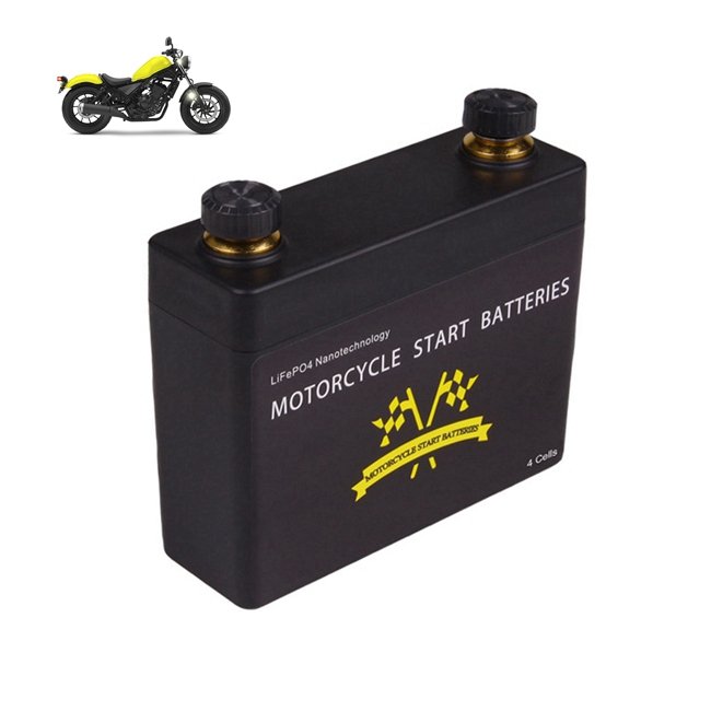 KOK POWER 12V Motorcycle Battery 130CCA LiFePO4 Starter Batteries 9Ah Lead-acid Battery Replacement