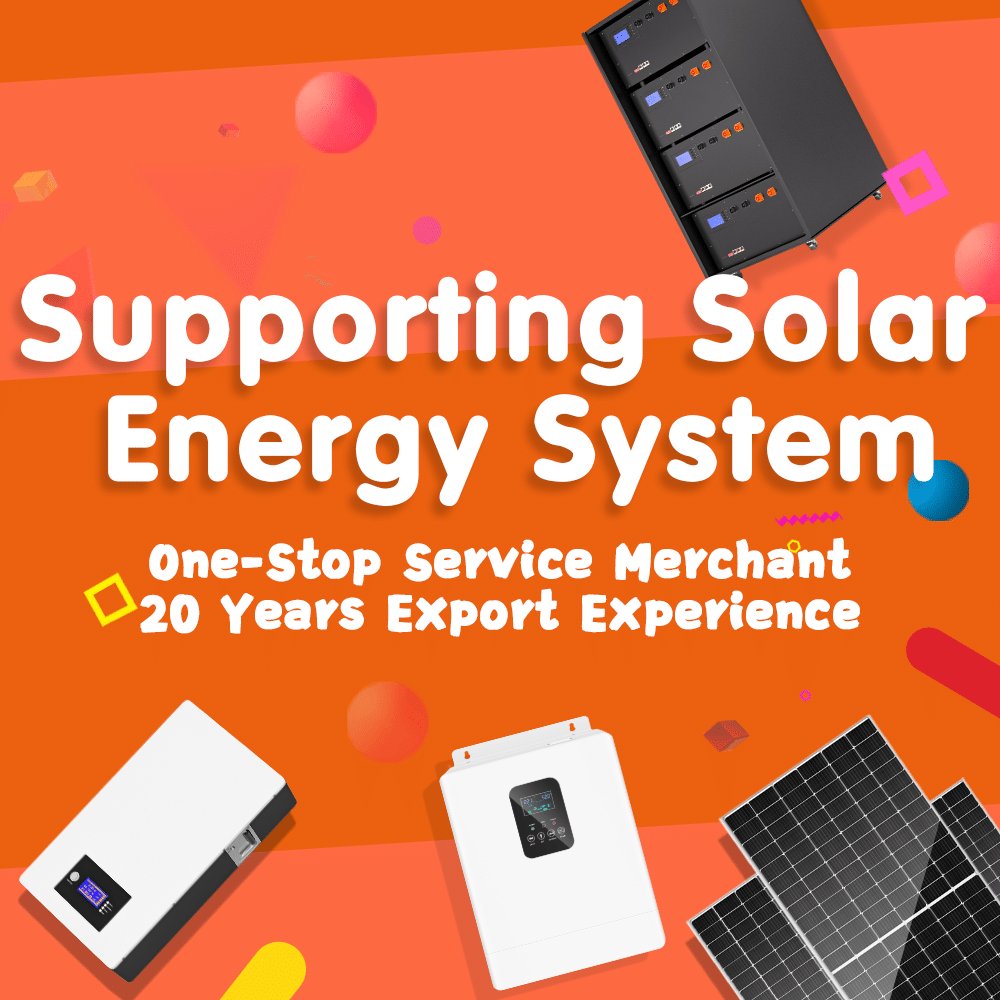 Solar Energy System 2KW 3KW 4KW 5KW Hybrid Solar Panel Power PV System for home