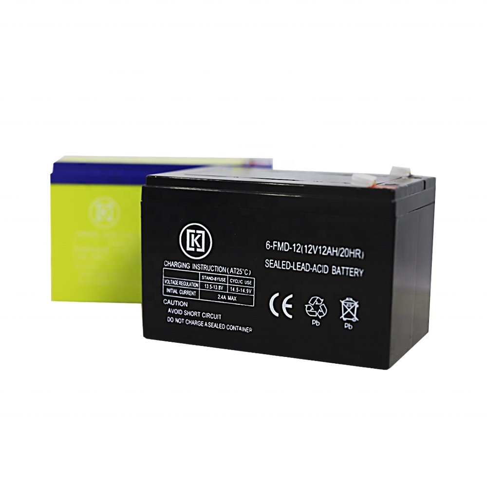 Maintenance Agm Free Deep Cycle 12V 12AH Rechargeable Ups Battery Sealed Lead Acid Batteries Sprayer Battery