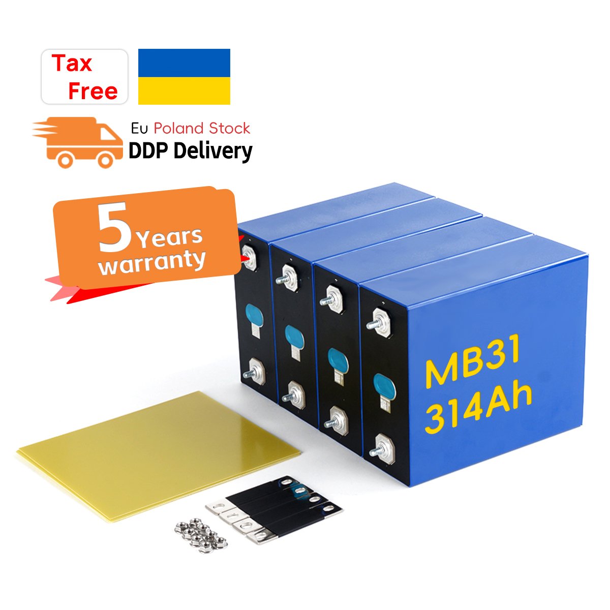 New Arrival Brand New Lithium Ion Battery 3.2V 230Ah 280Ah 304Ah MB30 MB31 lifepo4 battery cells batteries akku