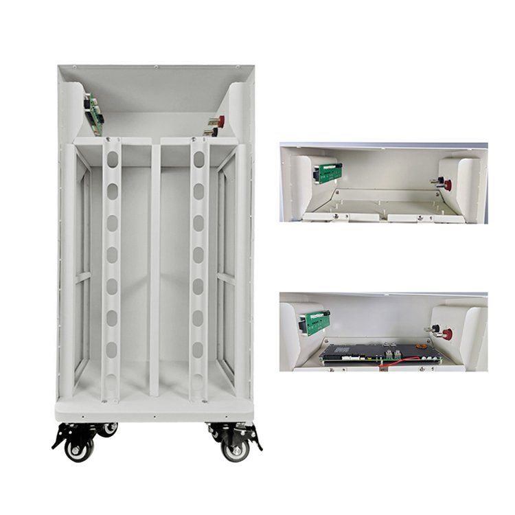 Batteryqueen 12v 24v 48v 200ah 280ah DIY kit Cells Case Lithium prismatic Battery Empty Box Support Li-ion/Lifepo4/LTO Operation