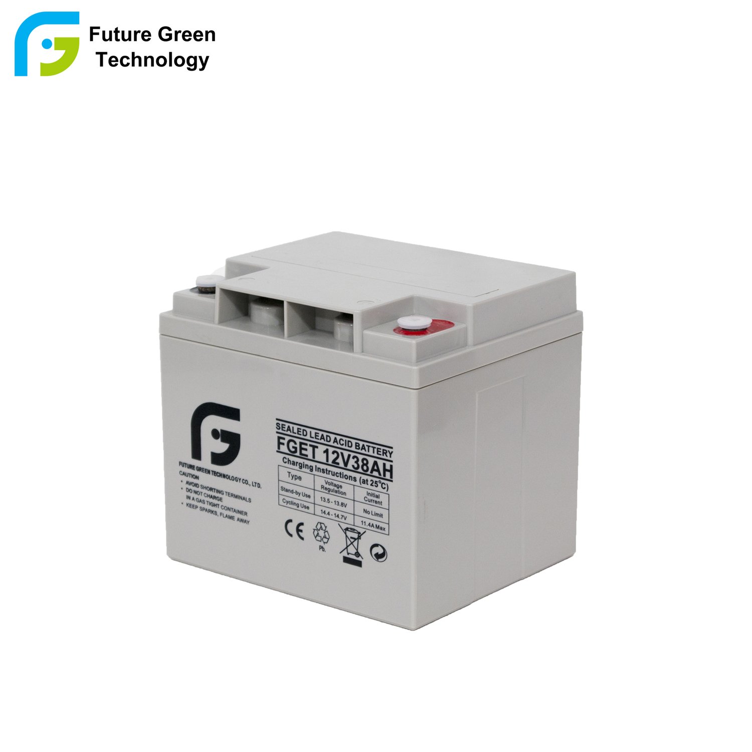 China Factory 12V38ah Gel Deep Cycle Rechargeable Lead Acid Battery Sealed Storage Energy Electronics Home Appliances