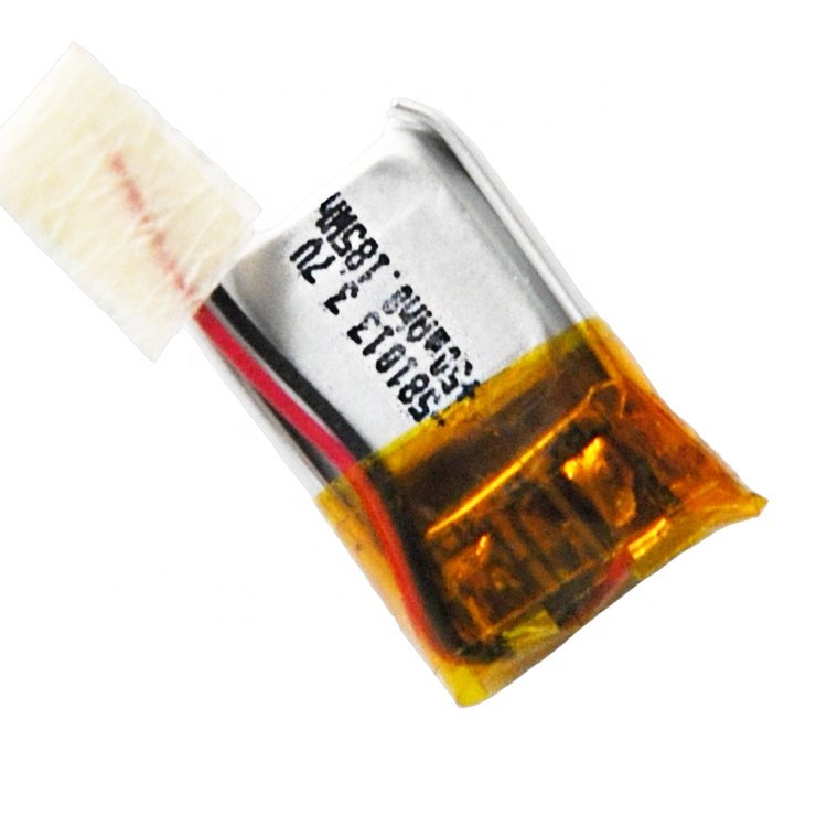 High quality TW581013 50mAh 3.7V origin factory wholesale Polymer Rechargeable Lithium Ion Battery