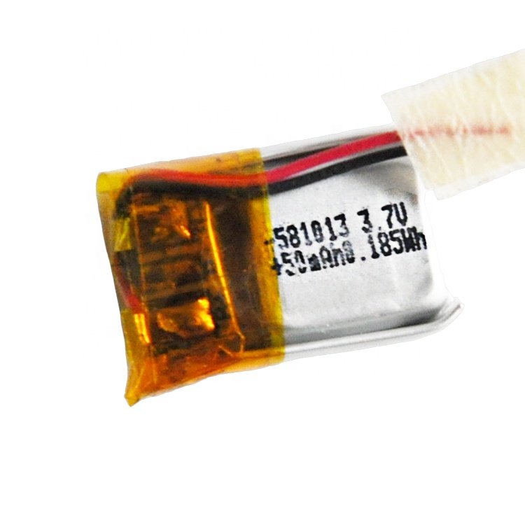 High quality TW581013 50mAh 3.7V origin factory wholesale Polymer Rechargeable Lithium Ion Battery