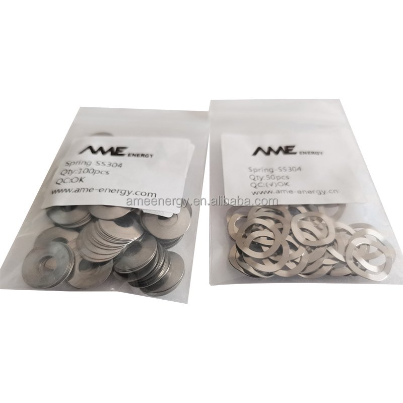Cr2016 Cr2025 Cr2032 Coin Cell Case with Spring and Spacer For Lithium Ion Button Battery R&D