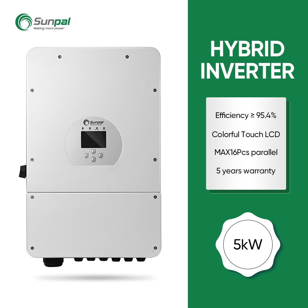 Photovoltaic System Full Set 5Kw 5000Watts 10Kw Off Grid Hybrid Solar Power System Panneau Solaire Kit Complete For Home Roof