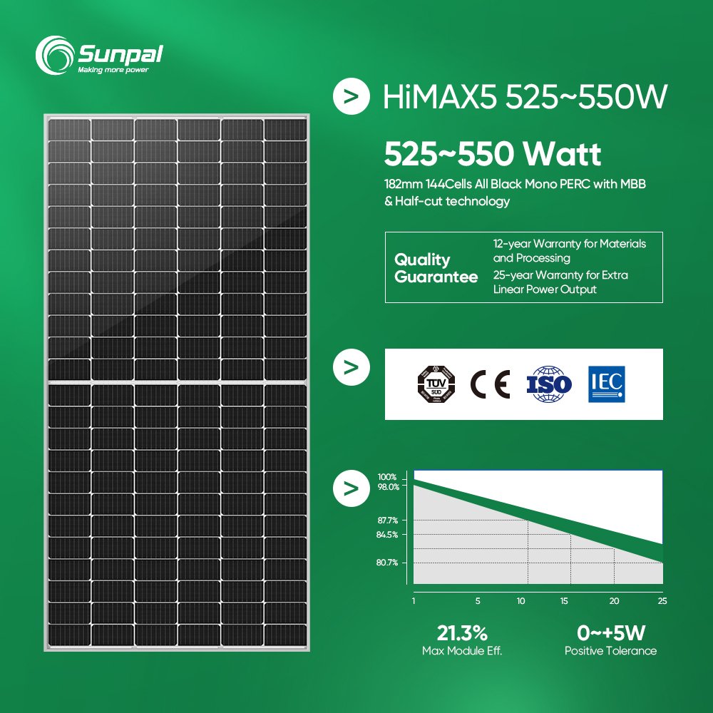 Photovoltaic System Full Set 5Kw 5000Watts 10Kw Off Grid Hybrid Solar Power System Panneau Solaire Kit Complete For Home Roof