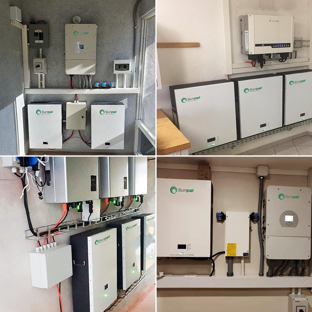 Photovoltaic System Full Set 5Kw 5000Watts 10Kw Off Grid Hybrid Solar Power System Panneau Solaire Kit Complete For Home Roof