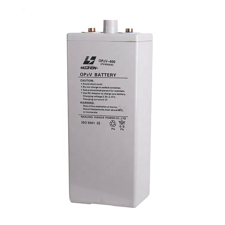 OPZV 2V 400AH Deep Cycle Solar System Lead Acid Battery Free Maintenance For Home Use