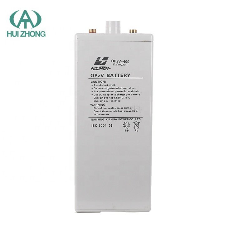 OPZV 2V 400AH Deep Cycle Solar System Lead Acid Battery Free Maintenance For Home Use
