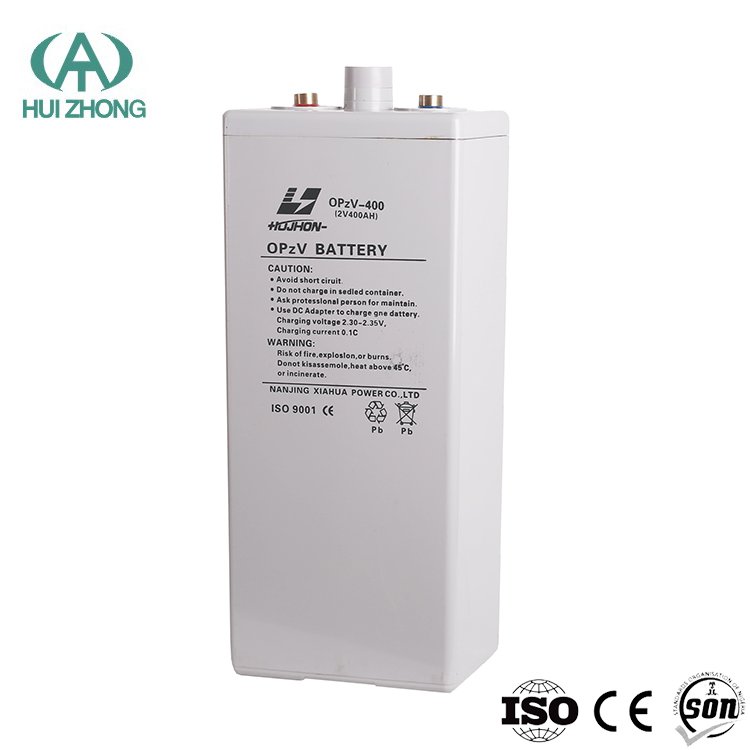 OPZV 2V 400AH Deep Cycle Solar System Lead Acid Battery Free Maintenance For Home Use