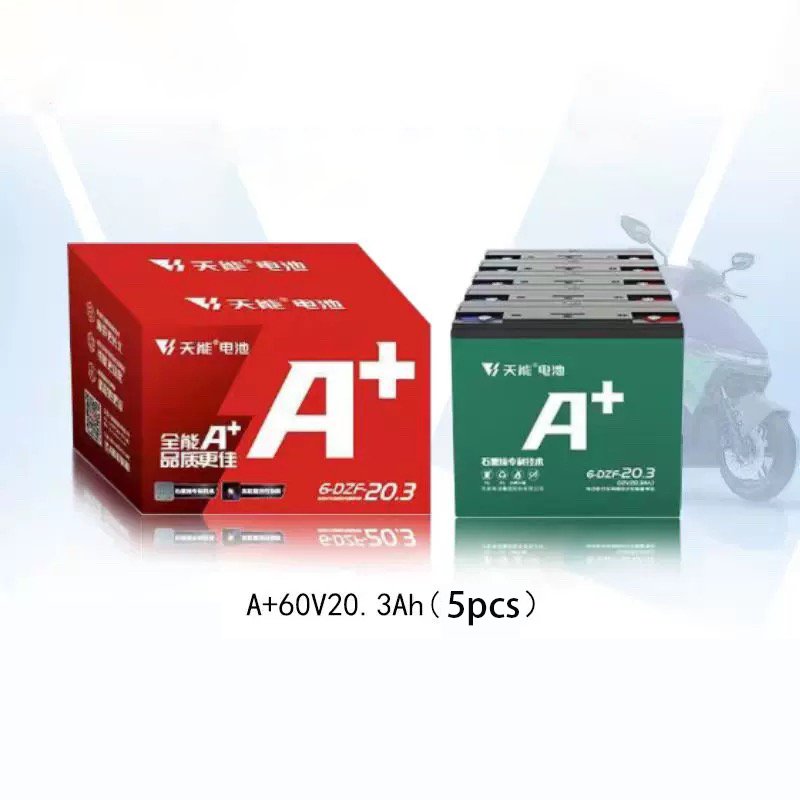 Electric Bike Lead Acid Battery Cheap Price 12v20a Tianneng Battery 6-dzf-20 12v Lead-acid Battery