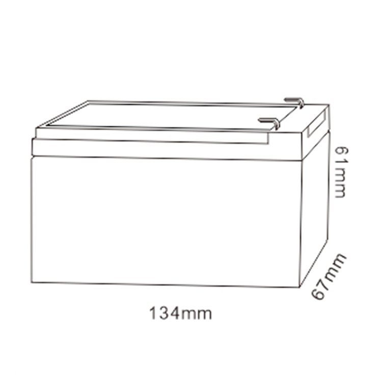 Mhb Ms3.5-12 20hr AGM VRLA Rechargeable 12V 3.5ah Lead Acid Battery for Computer Backup Power