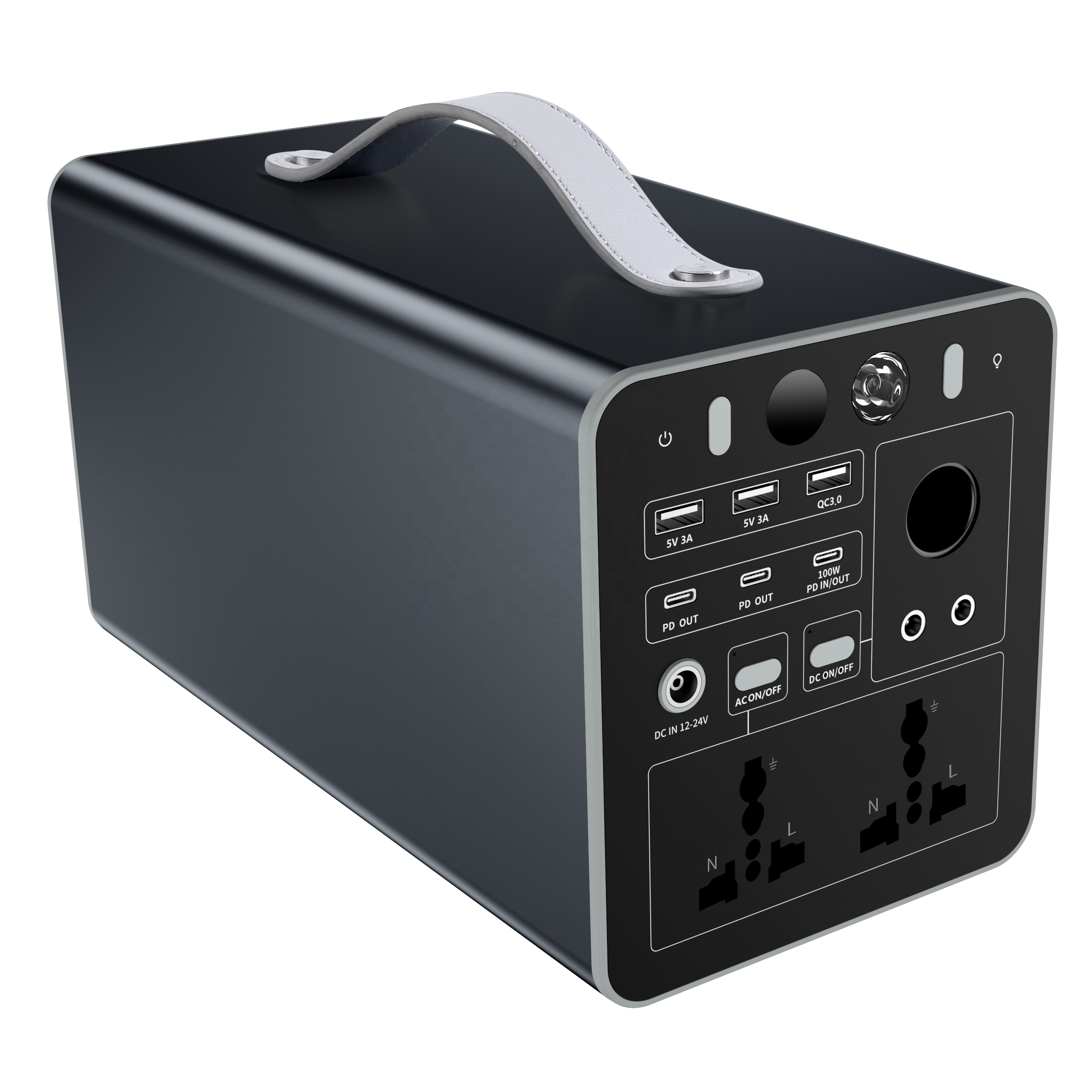 12v 48v Energy Storage Battery Lithium Ion Batteries Lifepo4 280ah Lf280k Battery Original Titan MPPT AC + Car + Solar Charging
