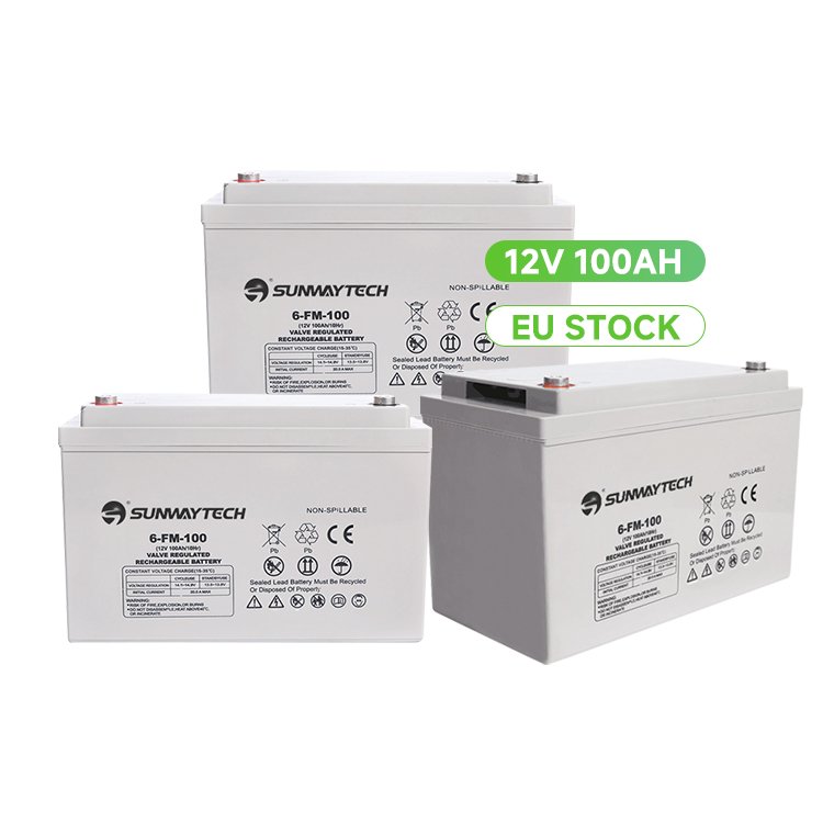 12V 150Ah Deep Cycle Gel Battery for RV Camping and Off-Grid Solar System