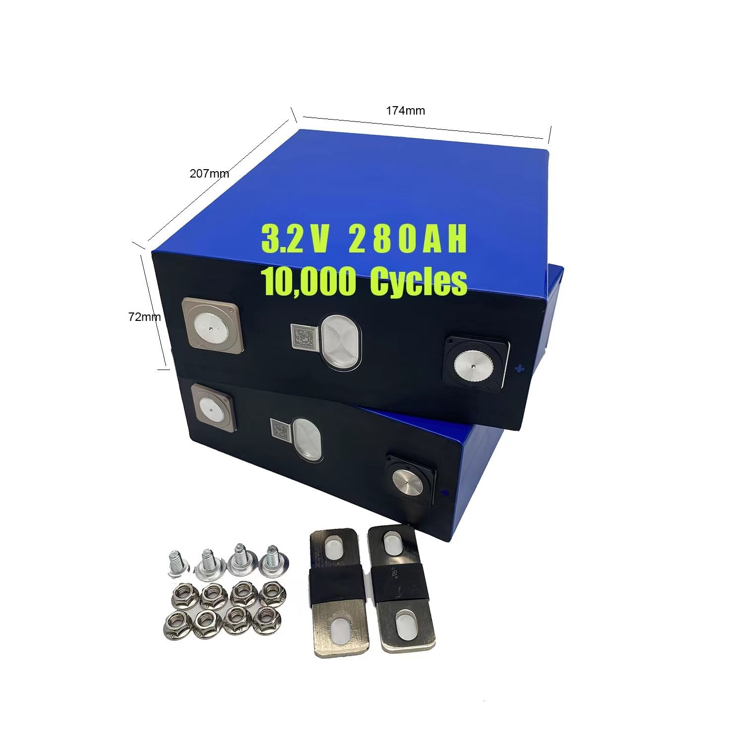 10000cycle Hithium 3.2v 314ah 280ah 50ah Lifepo4 Battery Cells Rechargeable Lithium Ion Batteries Solar Home Energy Storage