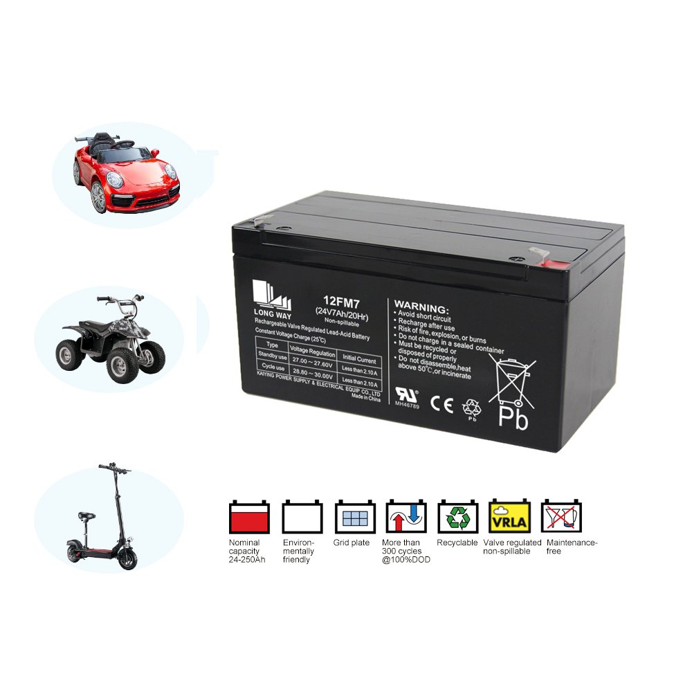 24V7Ah AGM VRLA Rechargeable Lead Acid Battery For General Use For Acoustic/Home Appliance/ Medical equipment OEM