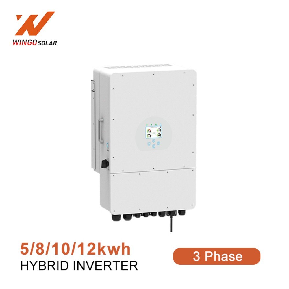 Wingosolar Complete Solar Hybrid System Kit 3000W 4000W 5000W 5Kw 6Kw 10Kw 15Kw Combo Solar Panels Power System For Home