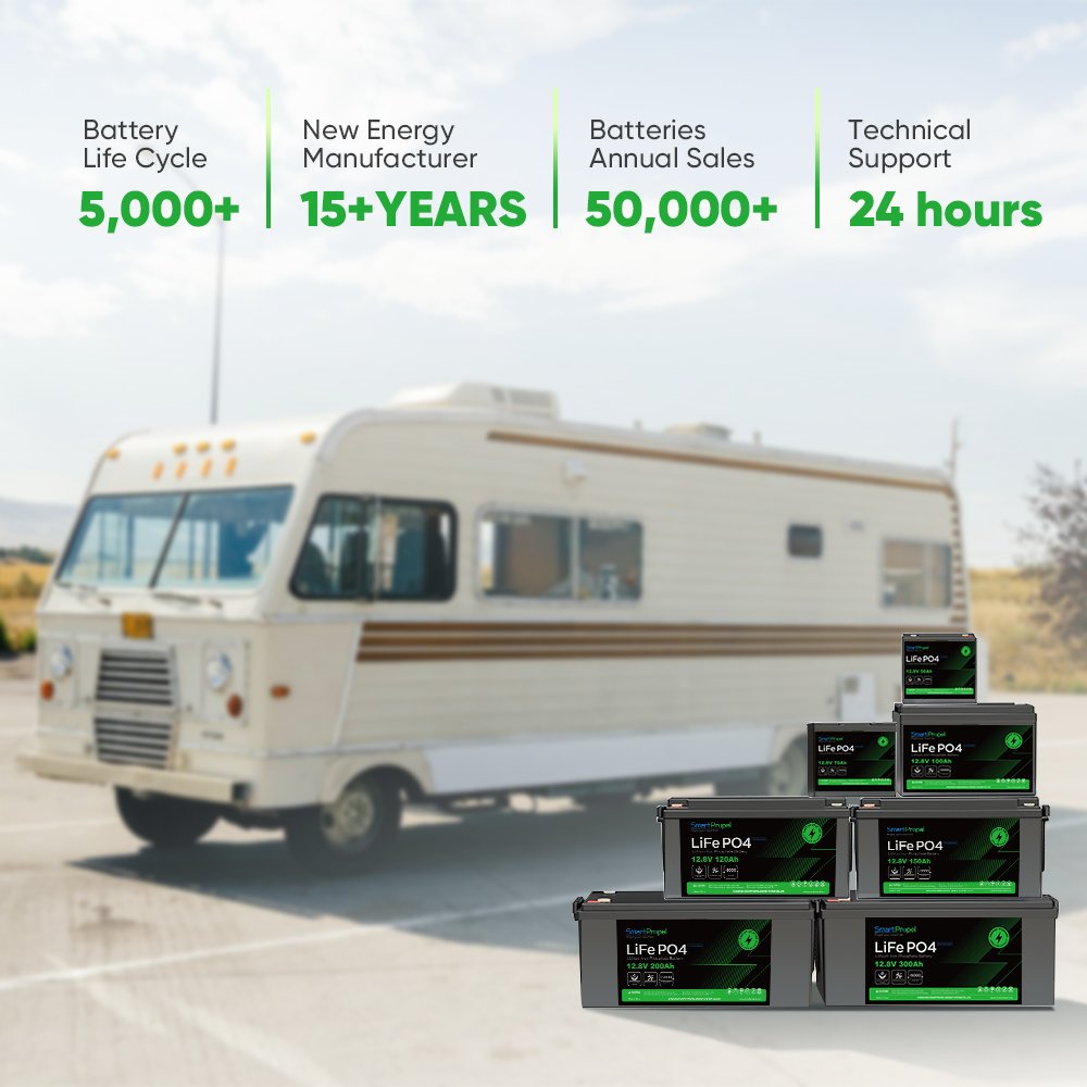 Energy Storage 12v 100ah 200ah 300ah 12.8v Lithium-ion Batteries Lifepo4 12v 200ah Solar System Truck Rv Battery
