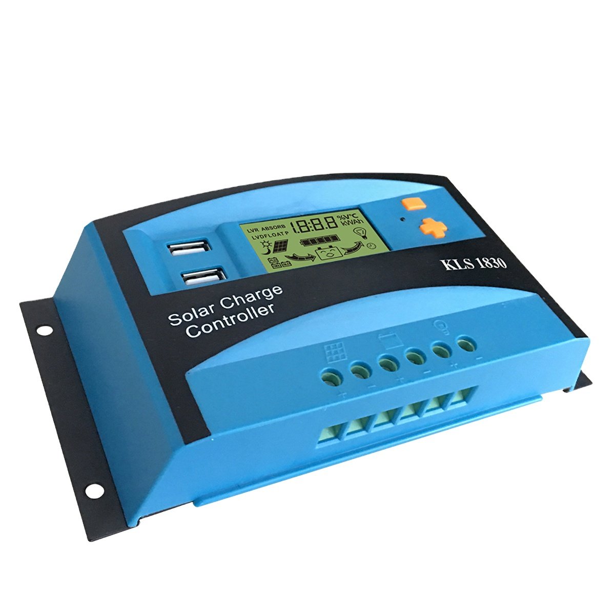 CE ROHS pwm controller 12v 24v 30a Manual PWM Solar Charge Controller