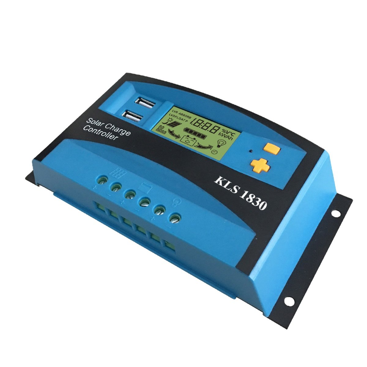 CE ROHS pwm controller 12v 24v 30a Manual PWM Solar Charge Controller