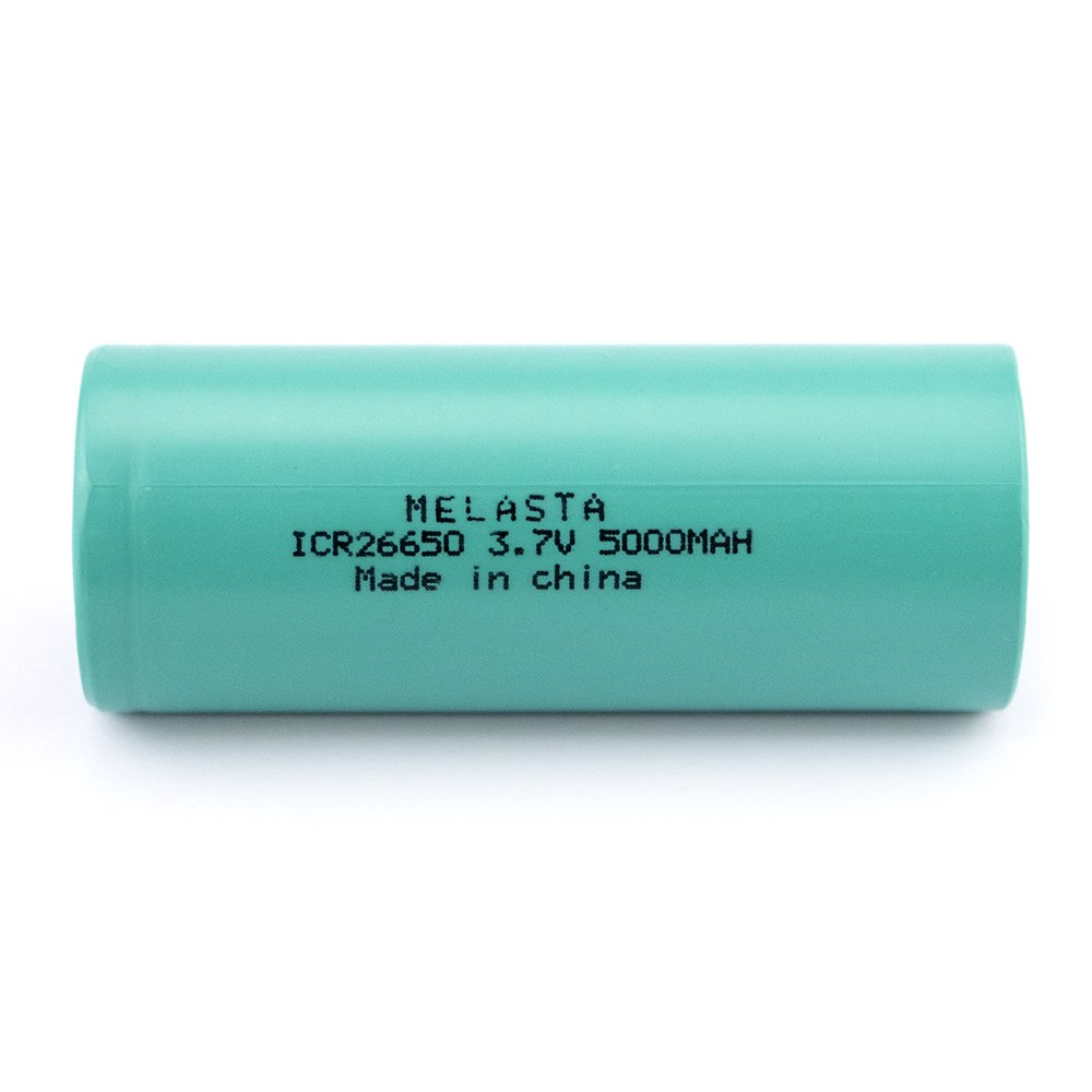 Lithium battery ICR 26650 3.7V 5000mAh Rechargeable Cylindrical Battery for Robotics