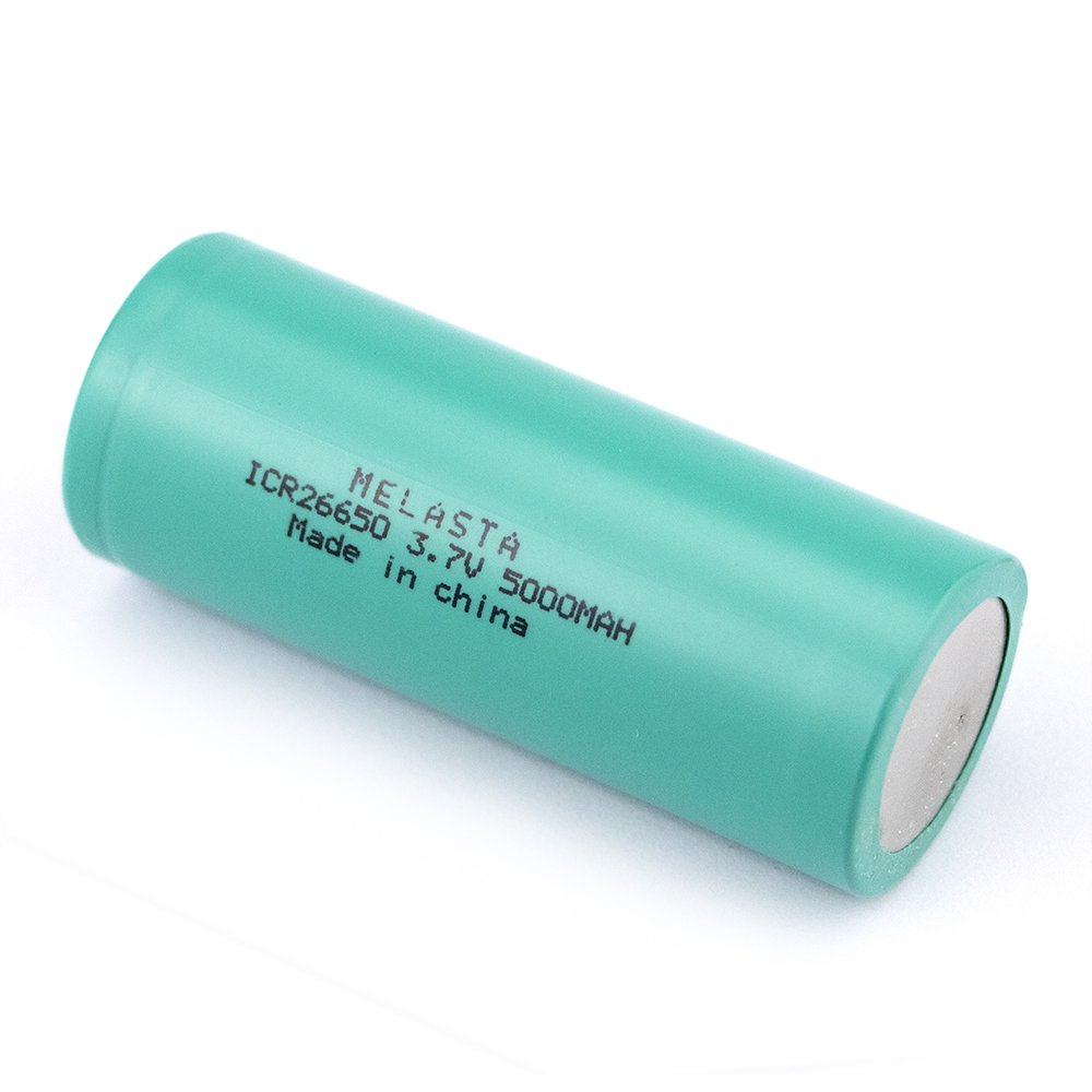 Lithium battery ICR 26650 3.7V 5000mAh Rechargeable Cylindrical Battery for Robotics