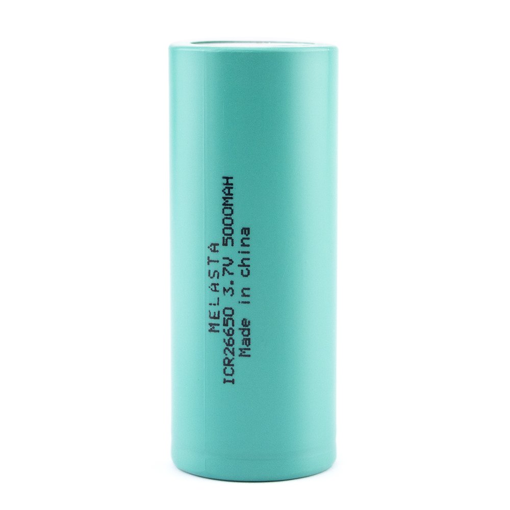 Lithium battery ICR 26650 3.7V 5000mAh Rechargeable Cylindrical Battery for Robotics