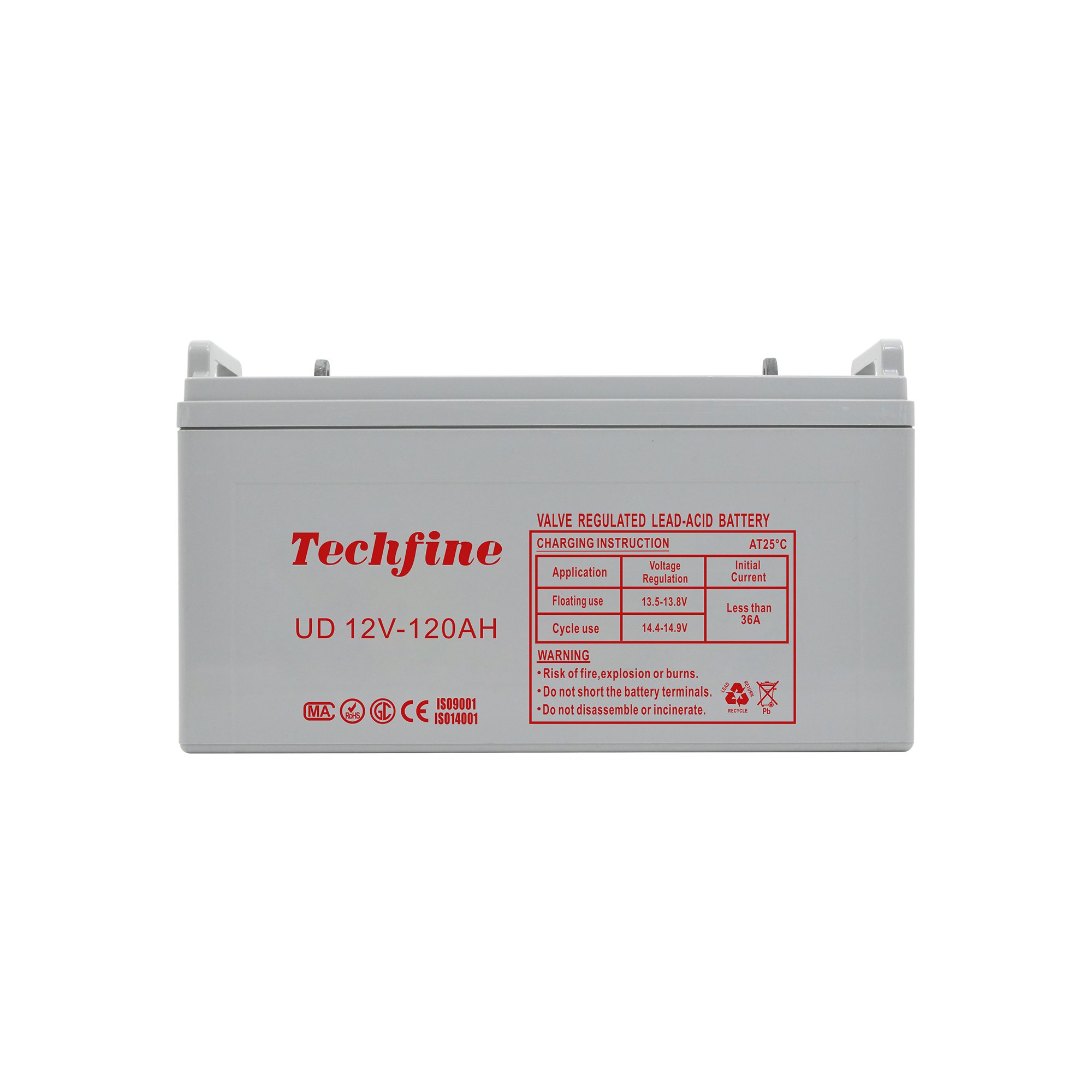 Foshan hot sell agm 12v 120ah valve regulated lead acid battery for electric vehicle