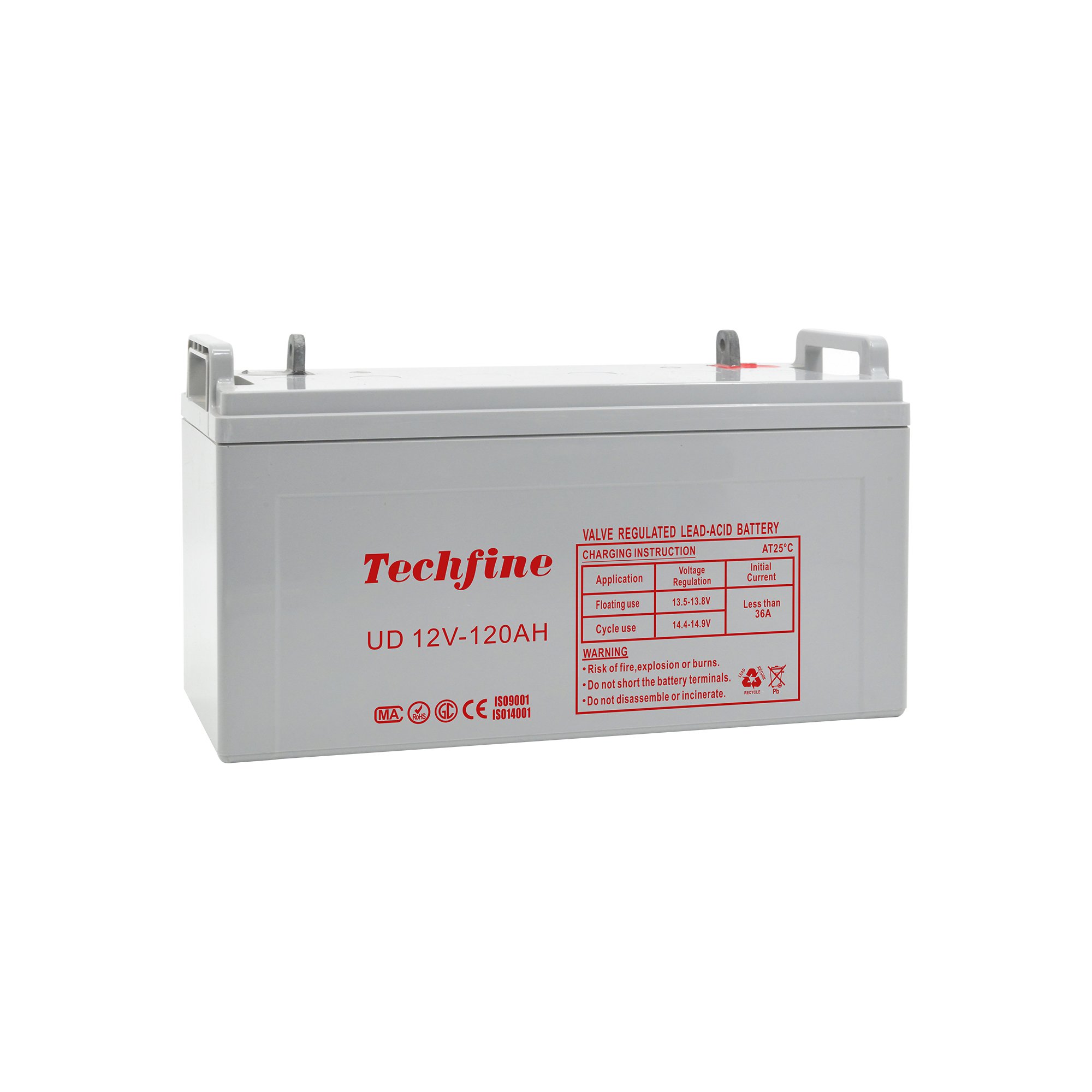 Foshan hot sell agm 12v 120ah valve regulated lead acid battery for electric vehicle