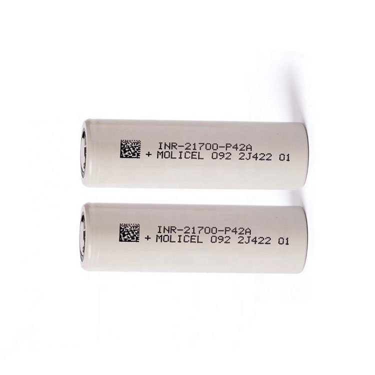 Newest stock Molicel P42a 4200mah Rechargeable Li-ion Battery 21700 P42a 4200mah Lithium Ion Battery