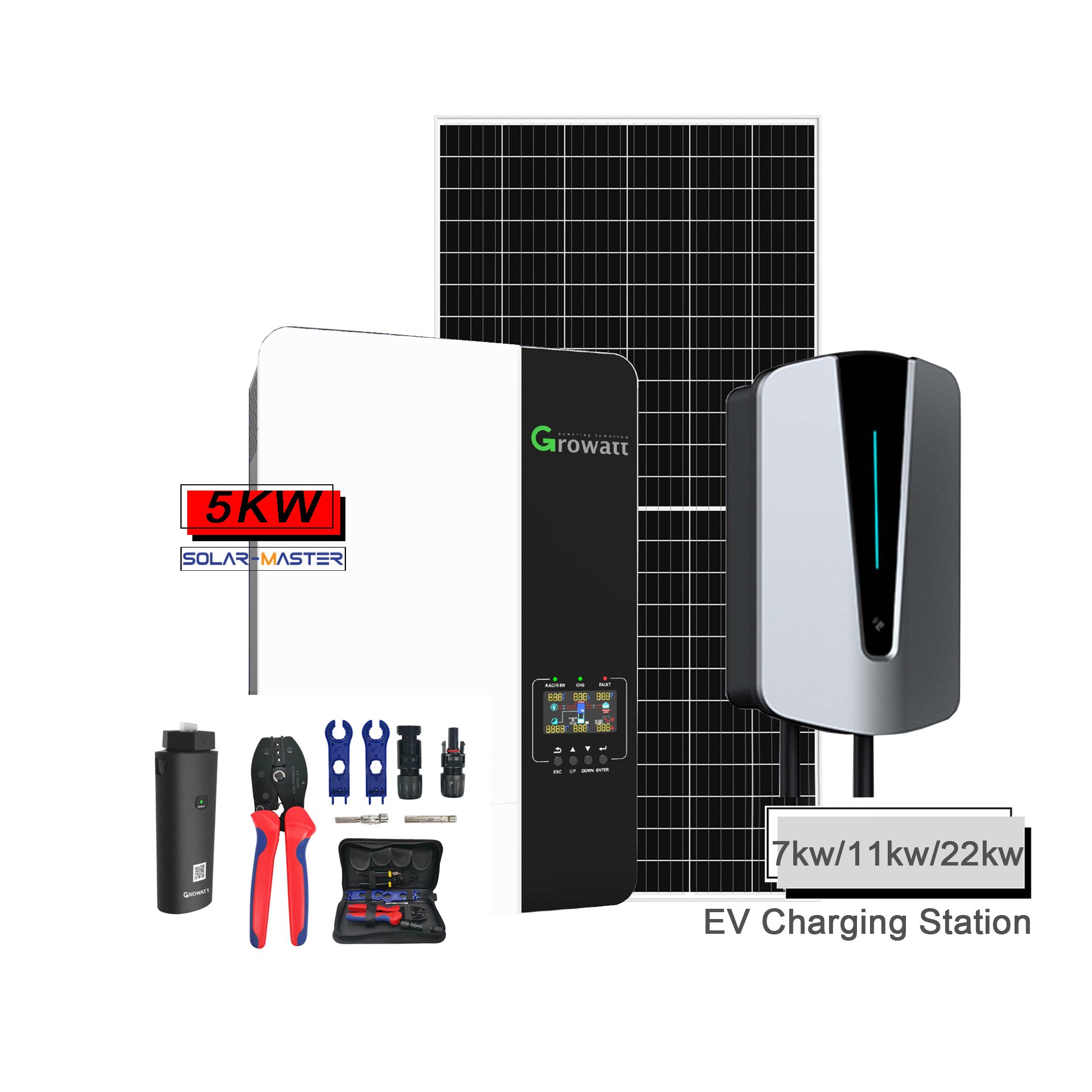 Solar Energy Products EV Charging Station Car Parking Car Port Solar System Solar Carport Mounting