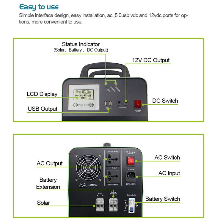 12v 7ah Deep Cycle Lead-acid Battery Solar Home Energy Storage System