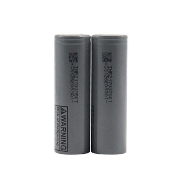 Brand New 21700-M50LT Li-ion Battery 3.7v 5000mAh M50LT Flat Top Recargable Battery Li ion Battery Cell