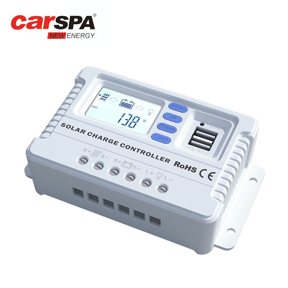 PV System Solar Charge Controller With LCD 12V/24V Automatic recognition 30A PWM in Solar Panels